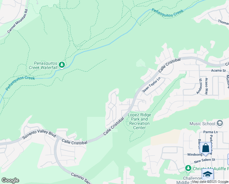 map of restaurants, bars, coffee shops, grocery stores, and more near 11324 Caminito Rodar in San Diego