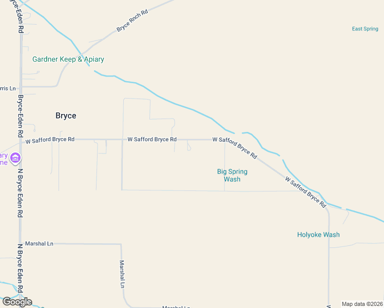 map of restaurants, bars, coffee shops, grocery stores, and more near 6695 West Safford Bryce Road in Pima