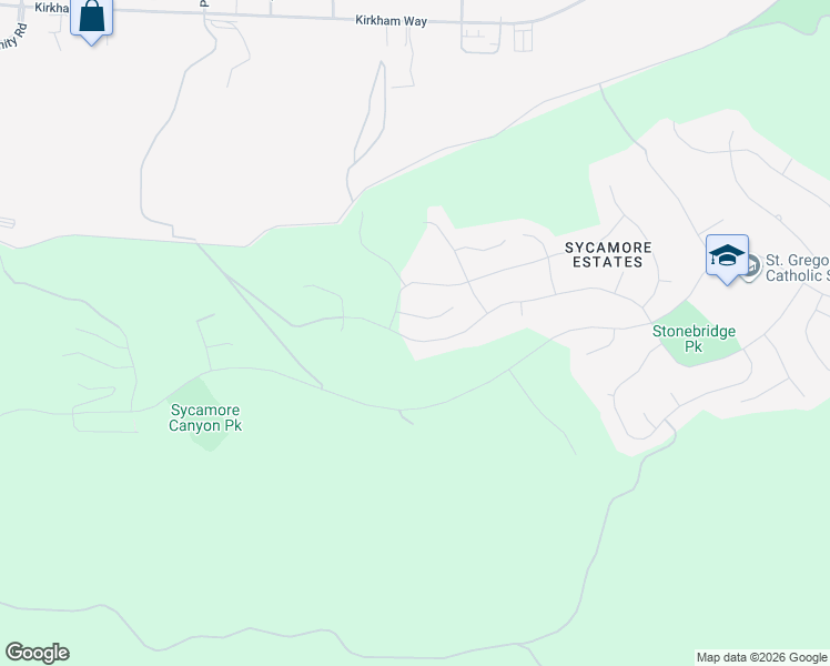 map of restaurants, bars, coffee shops, grocery stores, and more near 14388 Old Creek Road in San Diego