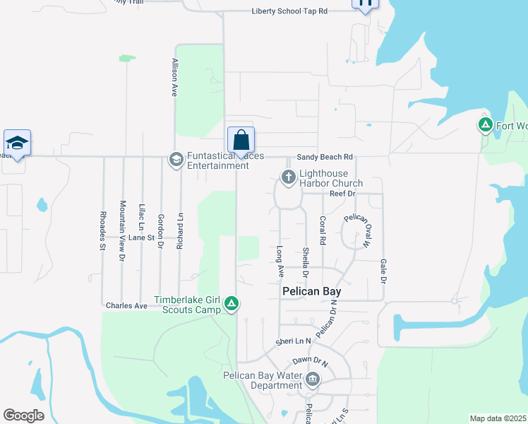 map of restaurants, bars, coffee shops, grocery stores, and more near 1873 Glenda Court in Azle