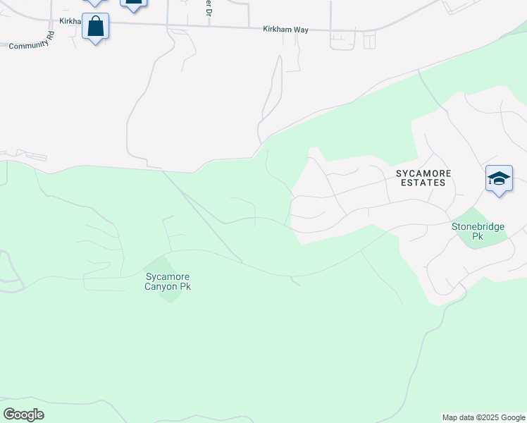 map of restaurants, bars, coffee shops, grocery stores, and more near 14190 Green Valley Court in San Diego
