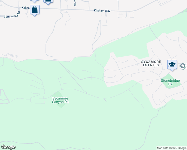 map of restaurants, bars, coffee shops, grocery stores, and more near 14190 Green Valley Court in San Diego