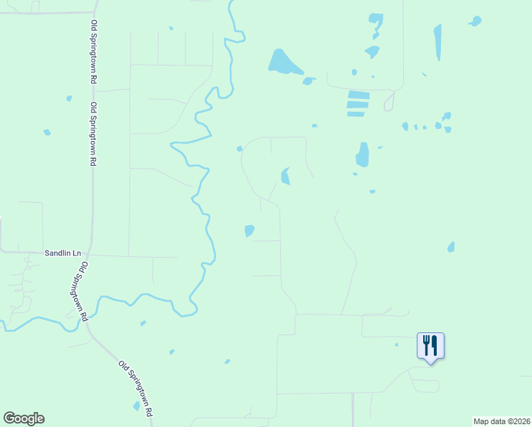 map of restaurants, bars, coffee shops, grocery stores, and more near in Springtown