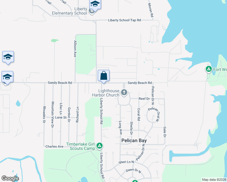 map of restaurants, bars, coffee shops, grocery stores, and more near 1937 Michael Court in Azle