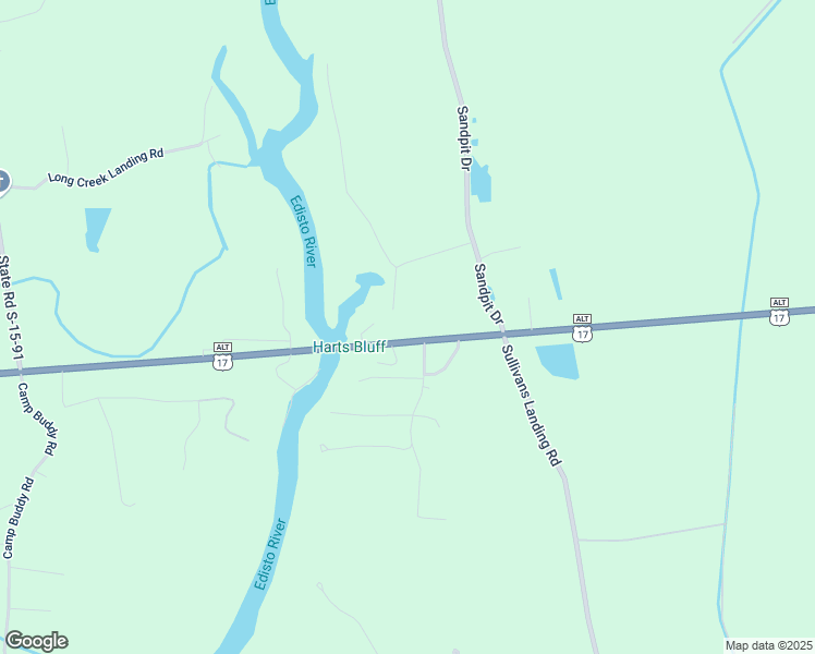 map of restaurants, bars, coffee shops, grocery stores, and more near 129 Seahorse Lane in Ridgeville