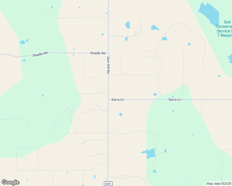 map of restaurants, bars, coffee shops, grocery stores, and more near 151 Sarra Lane in Poolville