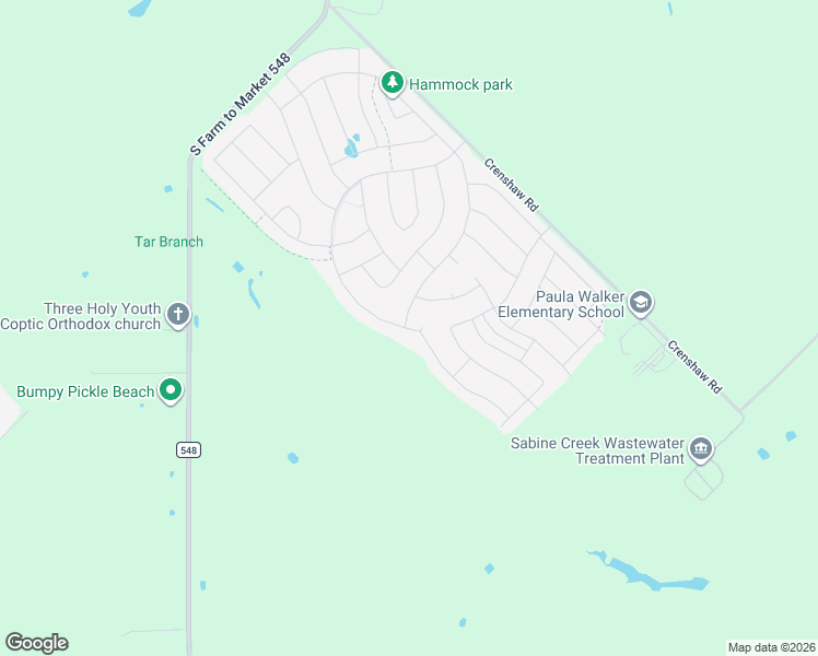 map of restaurants, bars, coffee shops, grocery stores, and more near Huffines Boulevard in Rockwall County