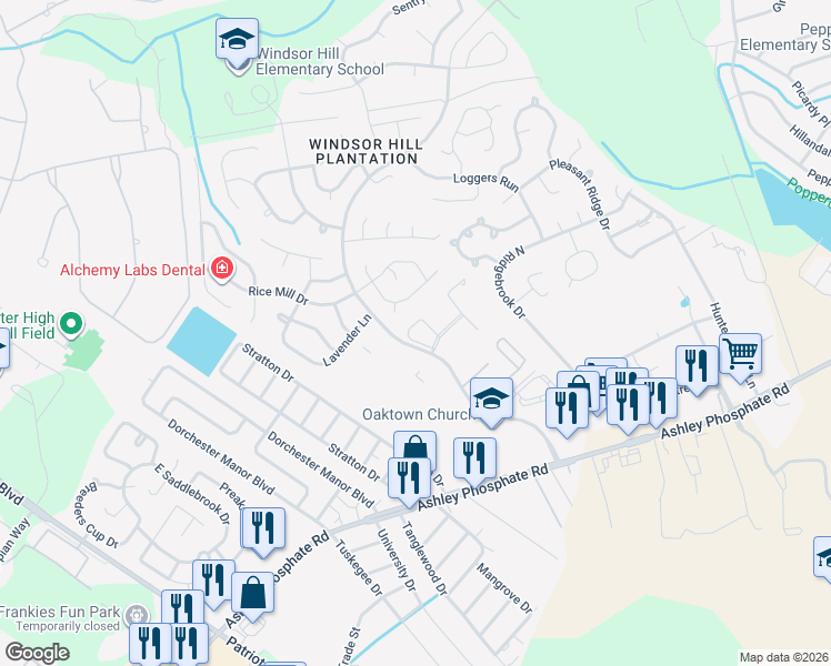 map of restaurants, bars, coffee shops, grocery stores, and more near 8367 Coventry Court in Charleston