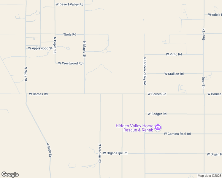 map of restaurants, bars, coffee shops, grocery stores, and more near 54802 West Barnes Road in Maricopa