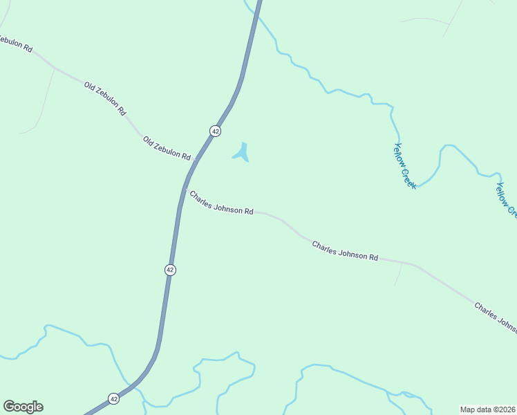 map of restaurants, bars, coffee shops, grocery stores, and more near 158 Charles Johnson Road in Forsyth