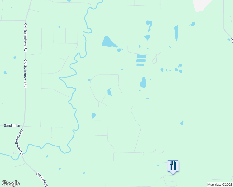 map of restaurants, bars, coffee shops, grocery stores, and more near in Springtown