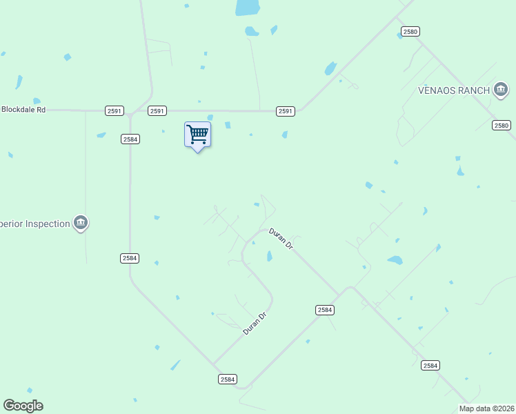 map of restaurants, bars, coffee shops, grocery stores, and more near 5078 Duran Drive in Royse City