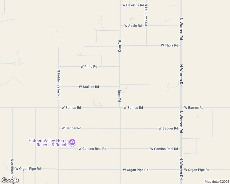 map of restaurants, bars, coffee shops, grocery stores, and more near 5525 North Deer Trail in Maricopa