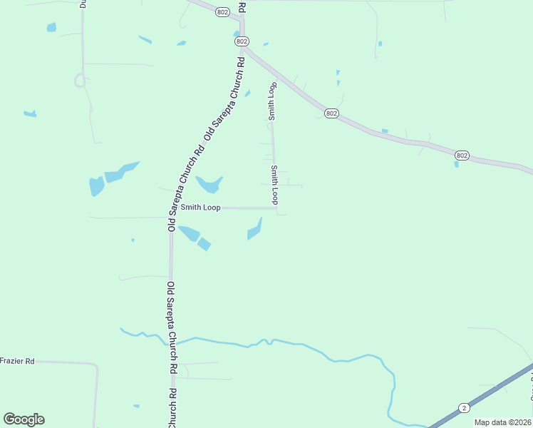 map of restaurants, bars, coffee shops, grocery stores, and more near 275 Smith Loop in Sarepta