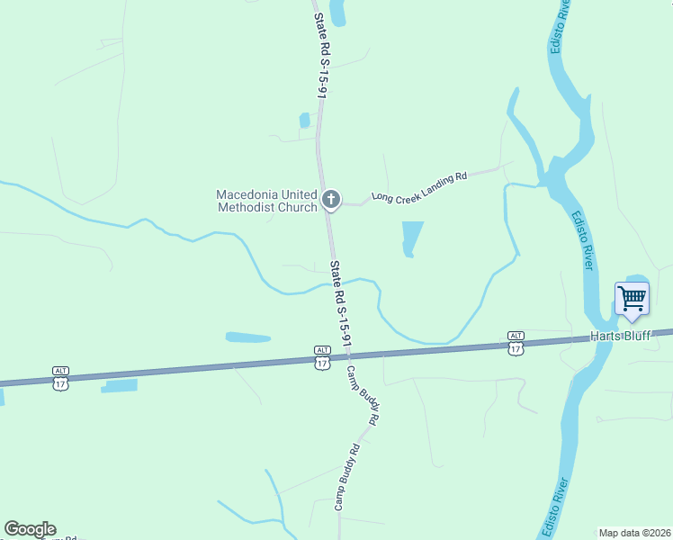 map of restaurants, bars, coffee shops, grocery stores, and more near 64 Liza Lane in Ridgeville