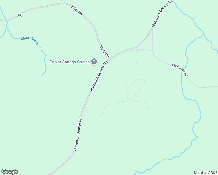 map of restaurants, bars, coffee shops, grocery stores, and more near Denver Road in Dadeville