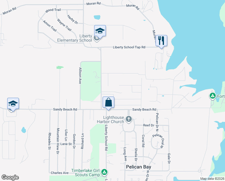 map of restaurants, bars, coffee shops, grocery stores, and more near 1312 White Sand Drive in Azle