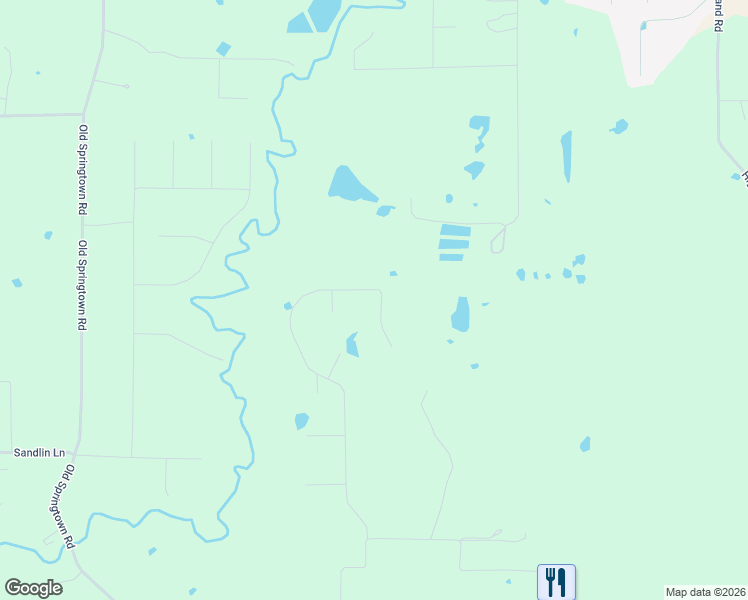 map of restaurants, bars, coffee shops, grocery stores, and more near 317 Jonny Boy Way in Springtown
