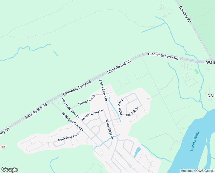 map of restaurants, bars, coffee shops, grocery stores, and more near 1005F Summerhaven Place in Charleston