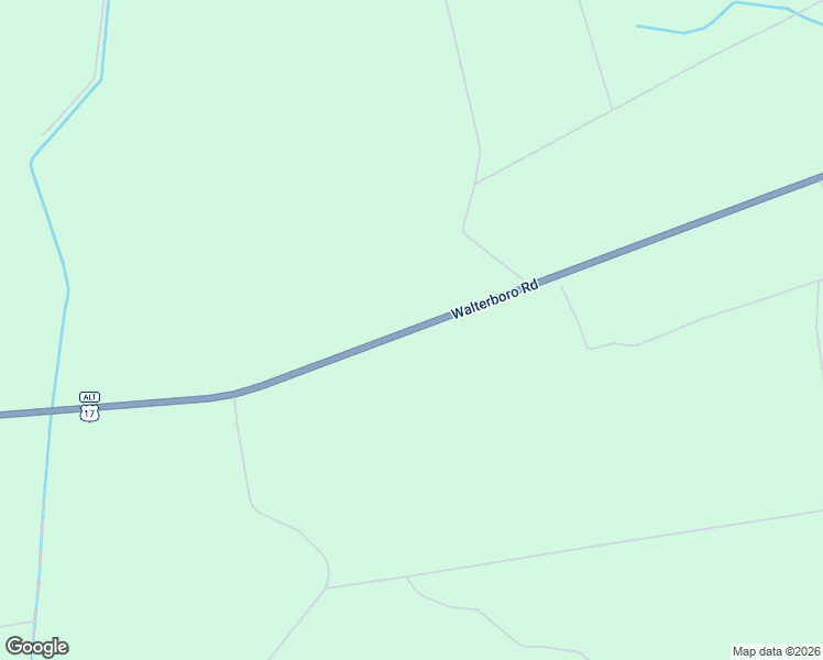map of restaurants, bars, coffee shops, grocery stores, and more near 6165 Highway 17A South in Ridgeville