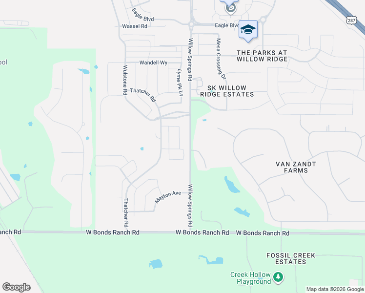 map of restaurants, bars, coffee shops, grocery stores, and more near 12048 Gainesway Court in Haslet