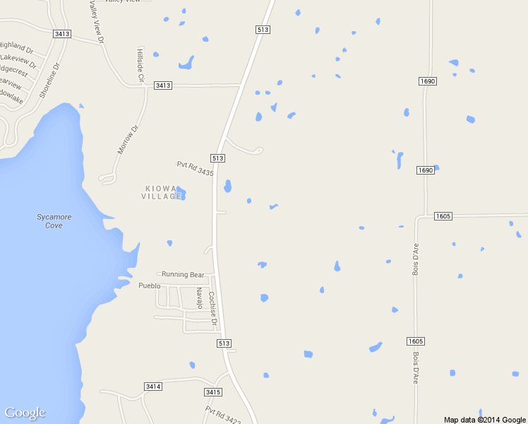 map of restaurants, bars, coffee shops, grocery stores, and more near 7797 Fm 513 S in Lone Oak
