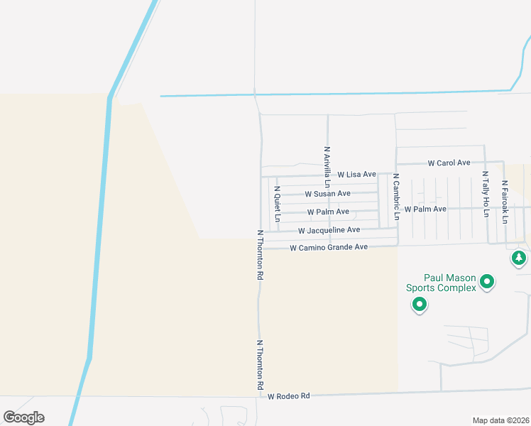 map of restaurants, bars, coffee shops, grocery stores, and more near 5797 North Thornton Road in Casa Grande