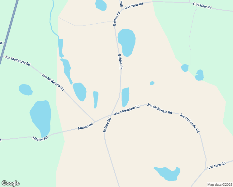 map of restaurants, bars, coffee shops, grocery stores, and more near 4791 Baldee Road in Bartow