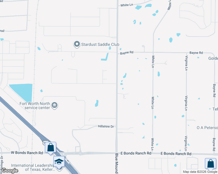map of restaurants, bars, coffee shops, grocery stores, and more near 509 Ridge Country Road in Haslet
