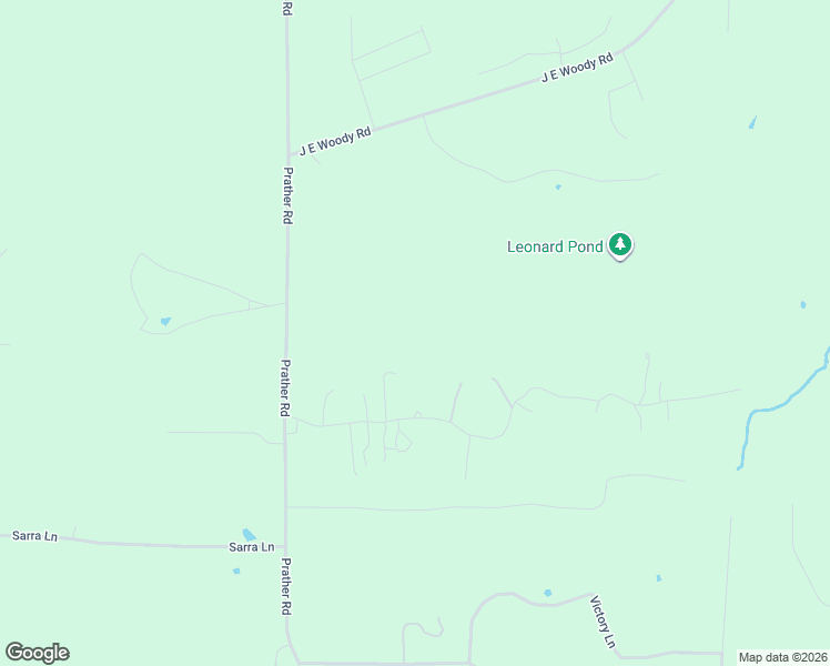 map of restaurants, bars, coffee shops, grocery stores, and more near 339 Woodhaven Drive in Springtown