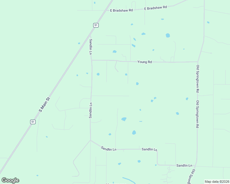 map of restaurants, bars, coffee shops, grocery stores, and more near 2023 Jo Jones Ln in Springtown