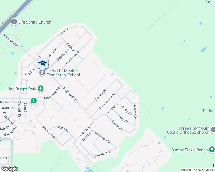 map of restaurants, bars, coffee shops, grocery stores, and more near 125 Jerome PR in Royse City