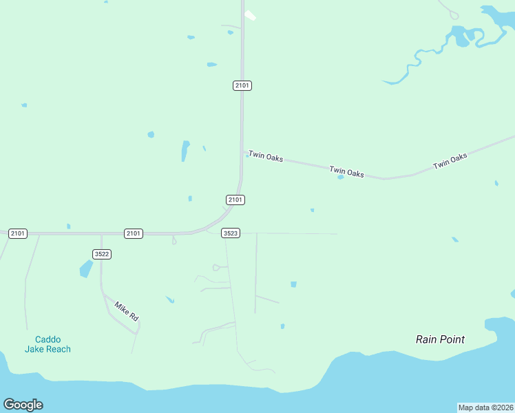 map of restaurants, bars, coffee shops, grocery stores, and more near 1673 County Road 3523 in Quinlan