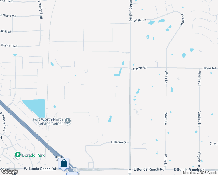 map of restaurants, bars, coffee shops, grocery stores, and more near 10809 Ridge Country Court in Haslet