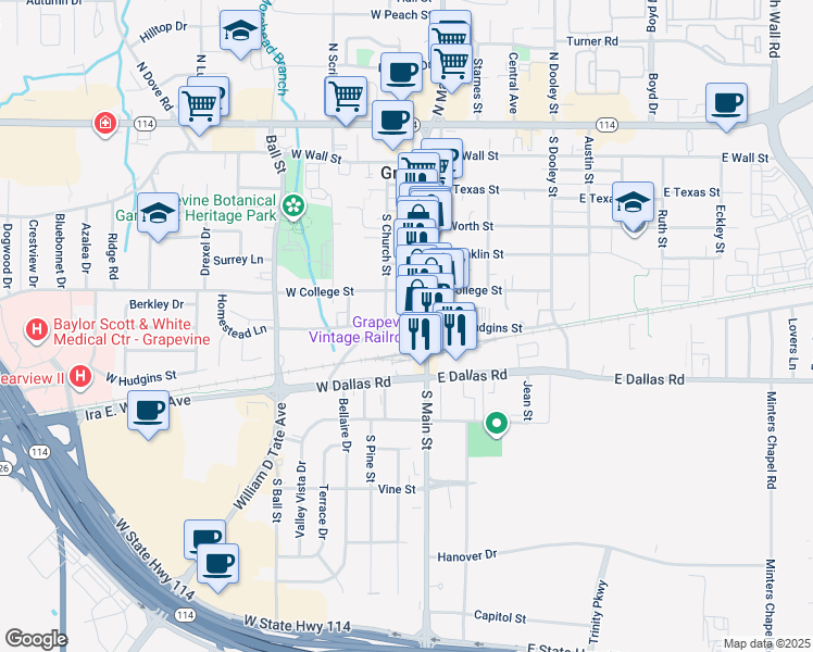 790 South Main Street, Grapevine TX Walk Score