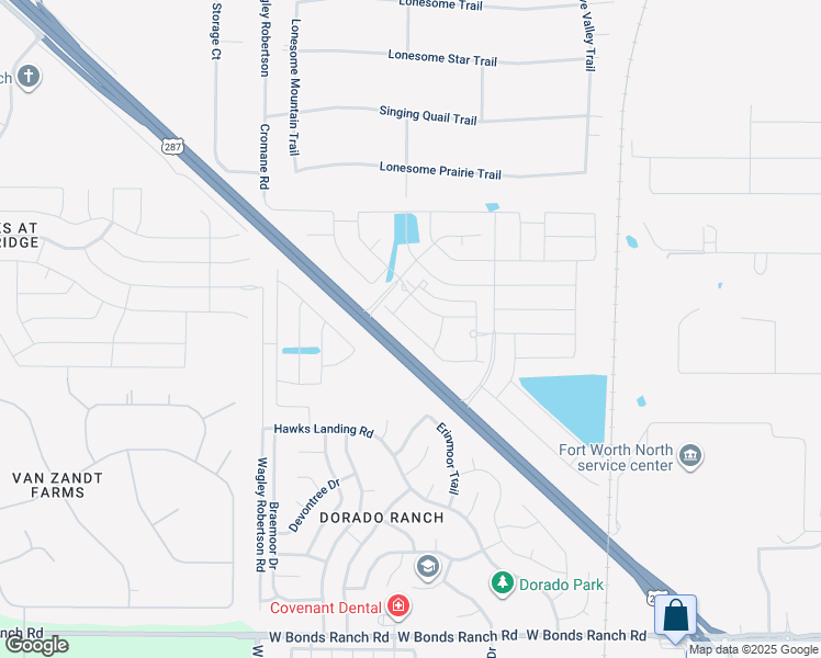map of restaurants, bars, coffee shops, grocery stores, and more near 11150-11240 U.S. 81 in Haslet