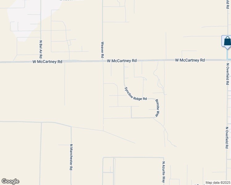 map of restaurants, bars, coffee shops, grocery stores, and more near 9489 West Fossil Mountain Drive in Casa Grande