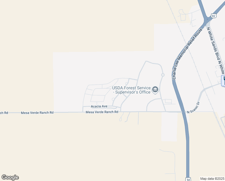 map of restaurants, bars, coffee shops, grocery stores, and more near 3507 Calle Verde Drive in Alamogordo