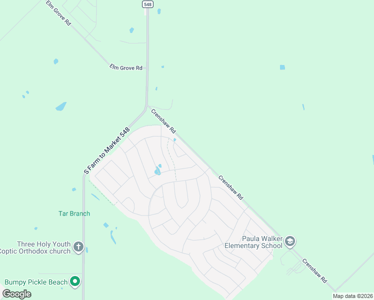 map of restaurants, bars, coffee shops, grocery stores, and more near 2255 Brookside Drive in Royse City