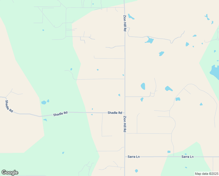 map of restaurants, bars, coffee shops, grocery stores, and more near Zion Hill Road in Poolville