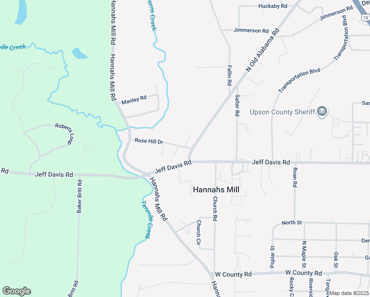 map of restaurants, bars, coffee shops, grocery stores, and more near 704 North Old Alabama Road in Thomaston