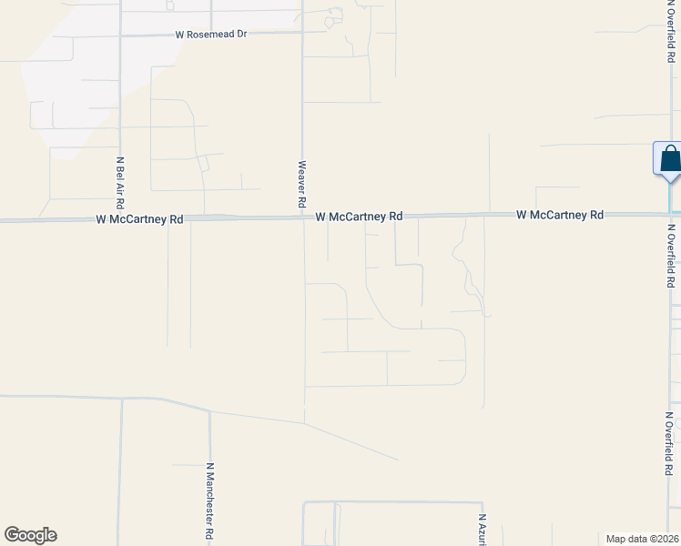 map of restaurants, bars, coffee shops, grocery stores, and more near 9440 West Coral Mountain Road in Casa Grande