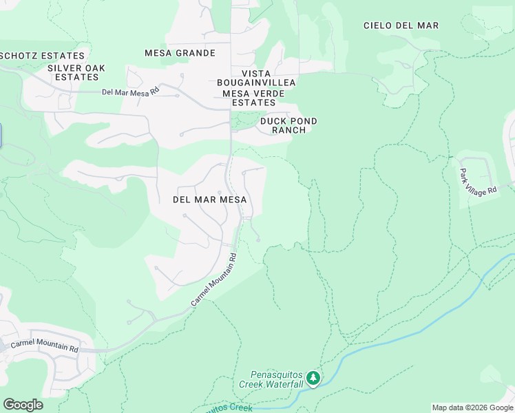map of restaurants, bars, coffee shops, grocery stores, and more near 6659 Granite Crest Court in San Diego