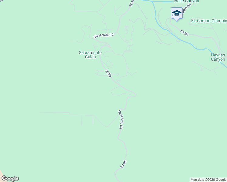 map of restaurants, bars, coffee shops, grocery stores, and more near 124 90 Rd in Alamogordo