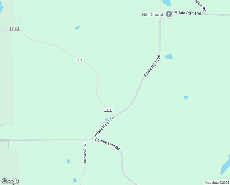 map of restaurants, bars, coffee shops, grocery stores, and more near 4265 Attala Road 1116 in Carthage