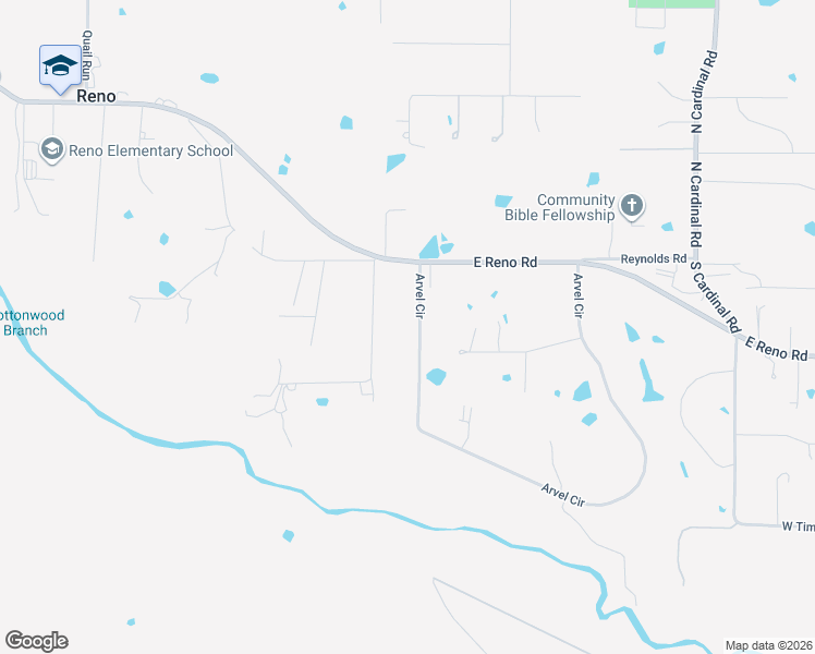 map of restaurants, bars, coffee shops, grocery stores, and more near 530 Arvel Cir in Azle