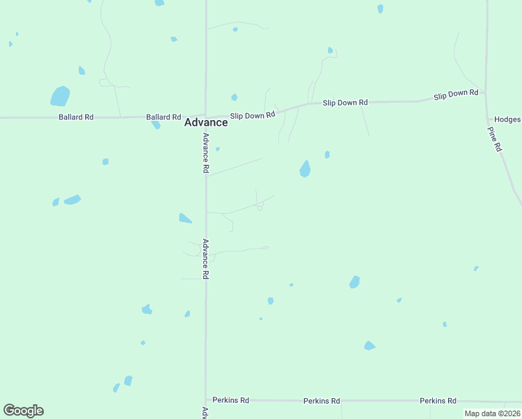 map of restaurants, bars, coffee shops, grocery stores, and more near 2710 Advance Road in Weatherford