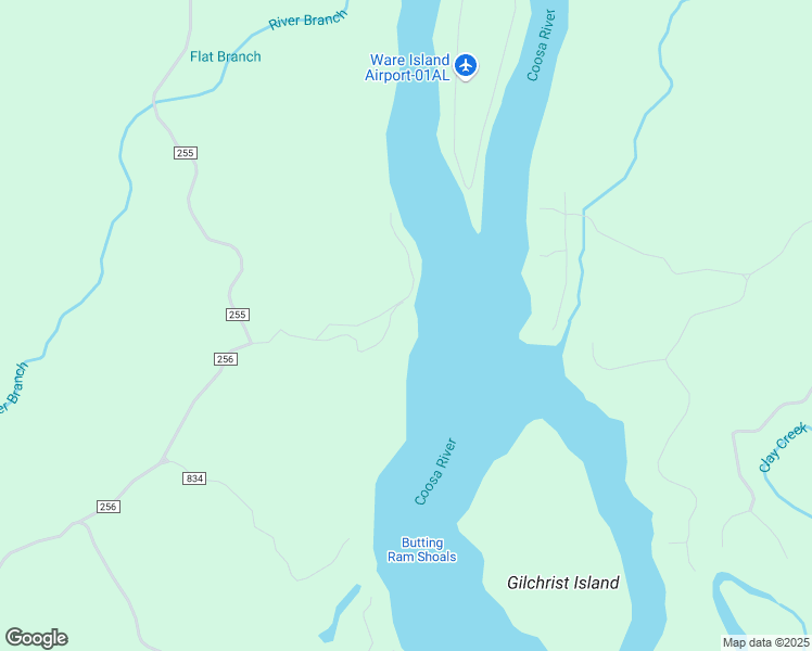 map of restaurants, bars, coffee shops, grocery stores, and more near 2315 County Road 256 in Clanton