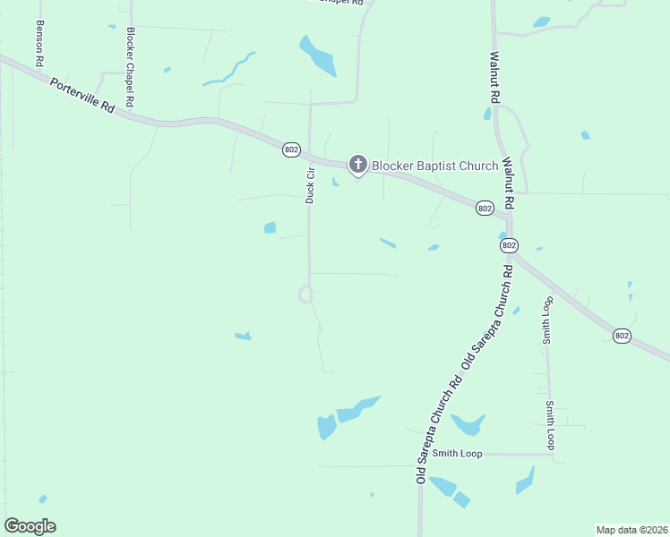 map of restaurants, bars, coffee shops, grocery stores, and more near 110 Duck Circle Extend in Sarepta