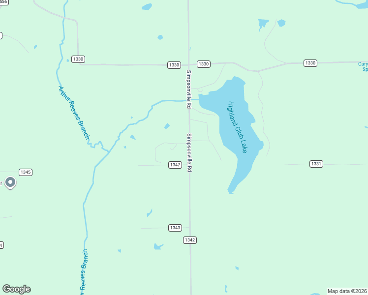 map of restaurants, bars, coffee shops, grocery stores, and more near 61 County Road 1347 in Pittsburg